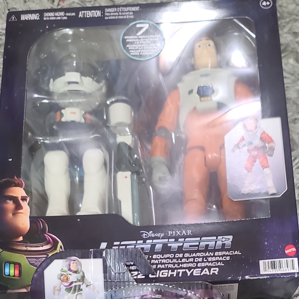 Lot of 2 Disney Buzz Lightyear action figures NIB